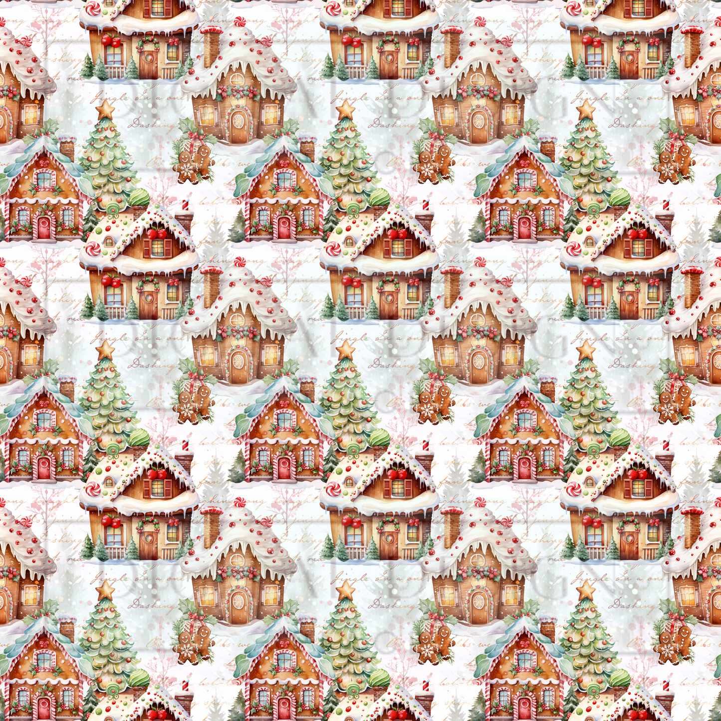 Gingerbread Villages VinylV1543