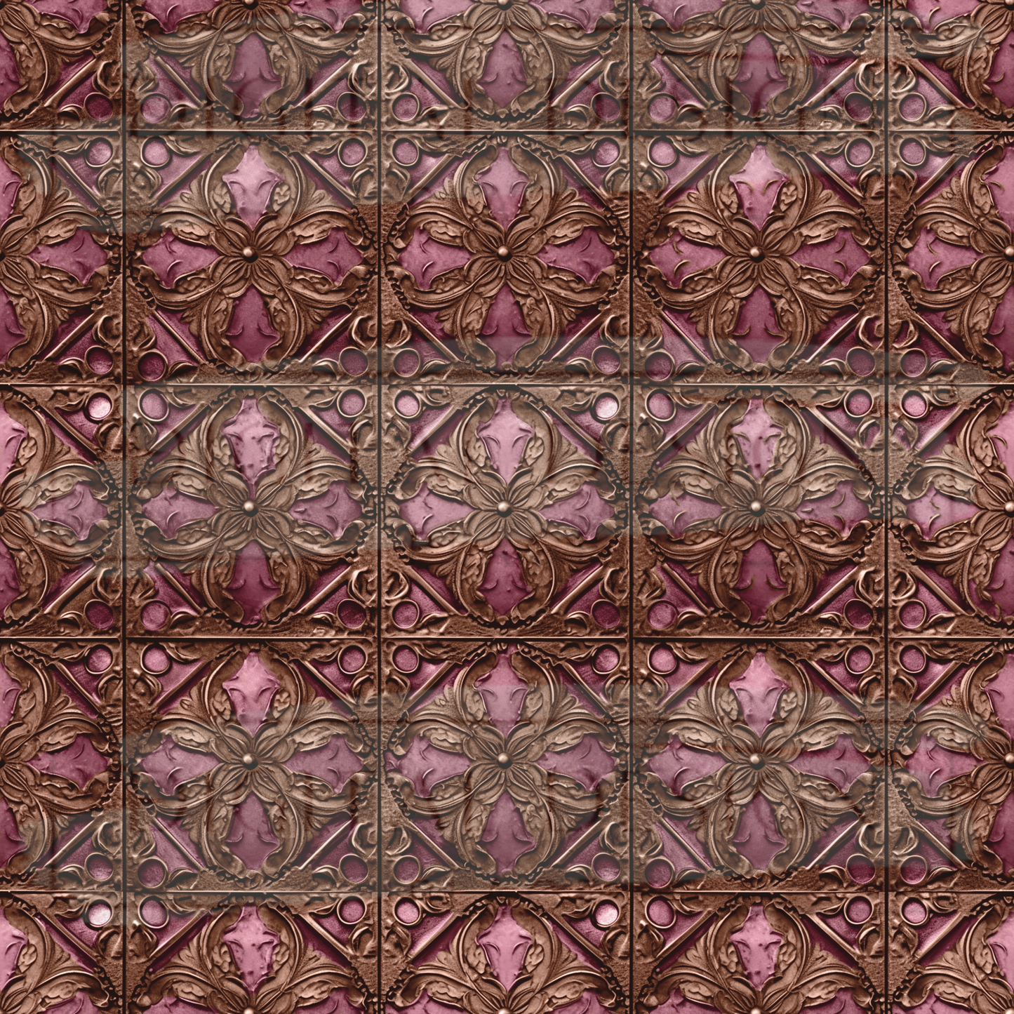 Pink Leather VinylV2784