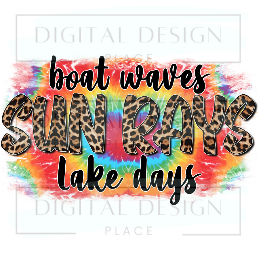 Boat Waves, Sun Rays, Lake Days SUMS83