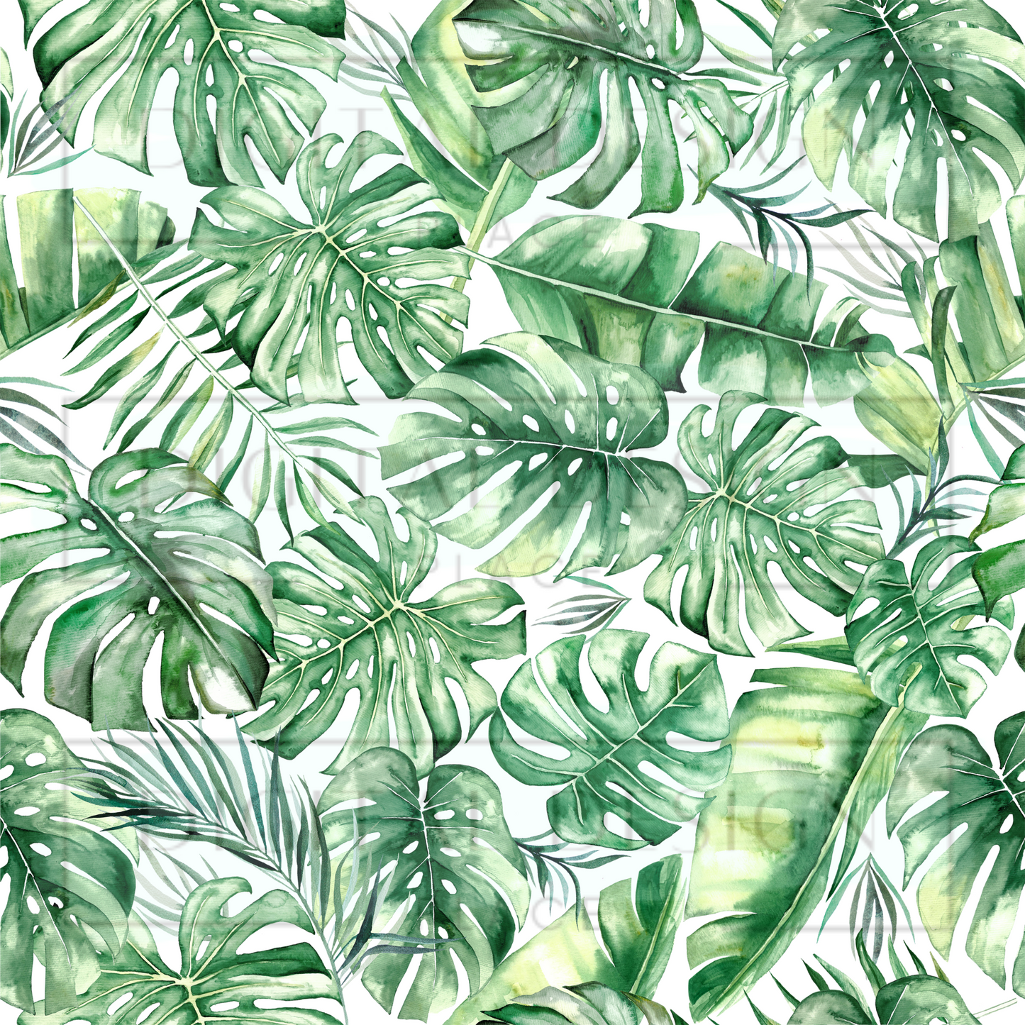 Monstera Layered Large Print VinylV1285