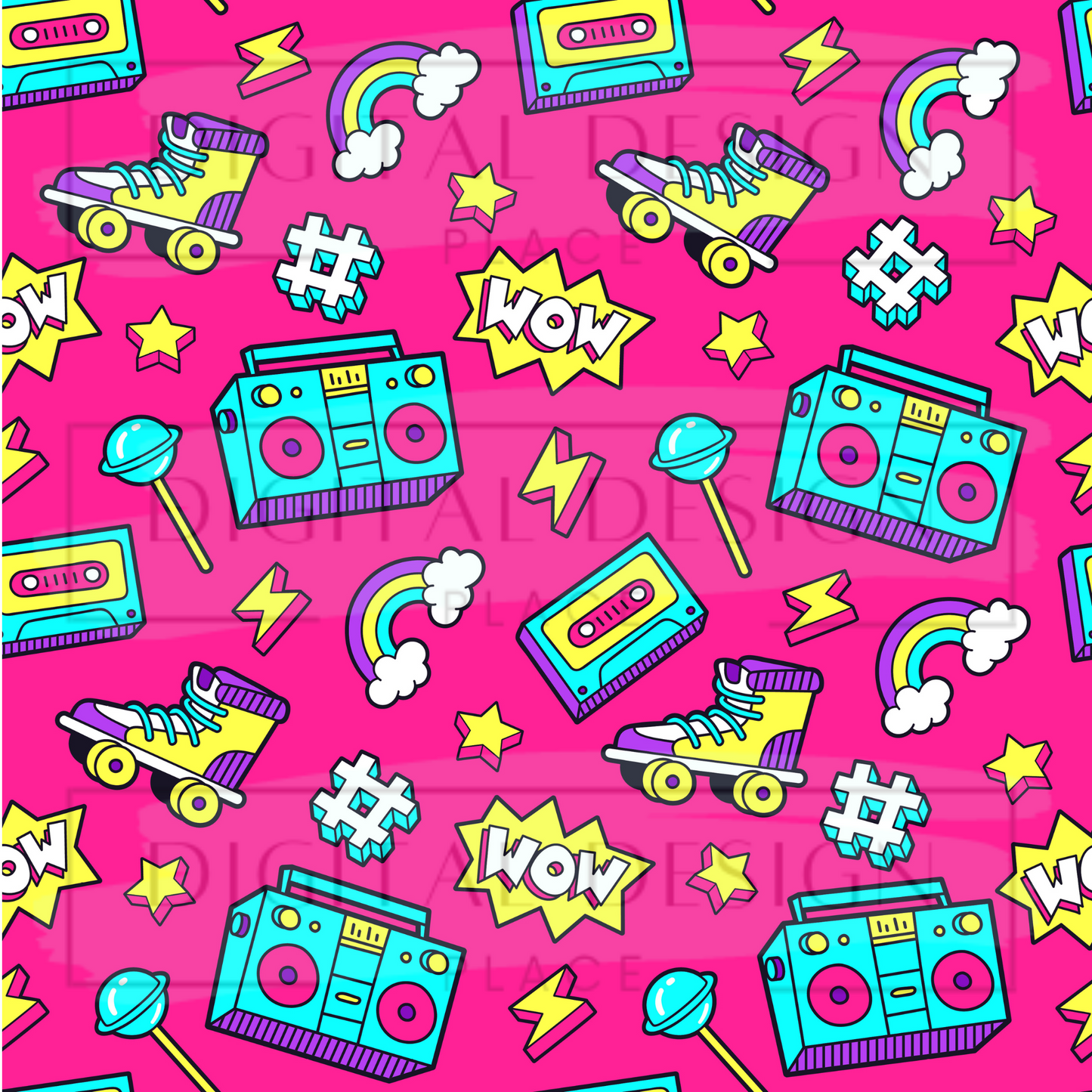 Roller Rink Pink VinylV1299
