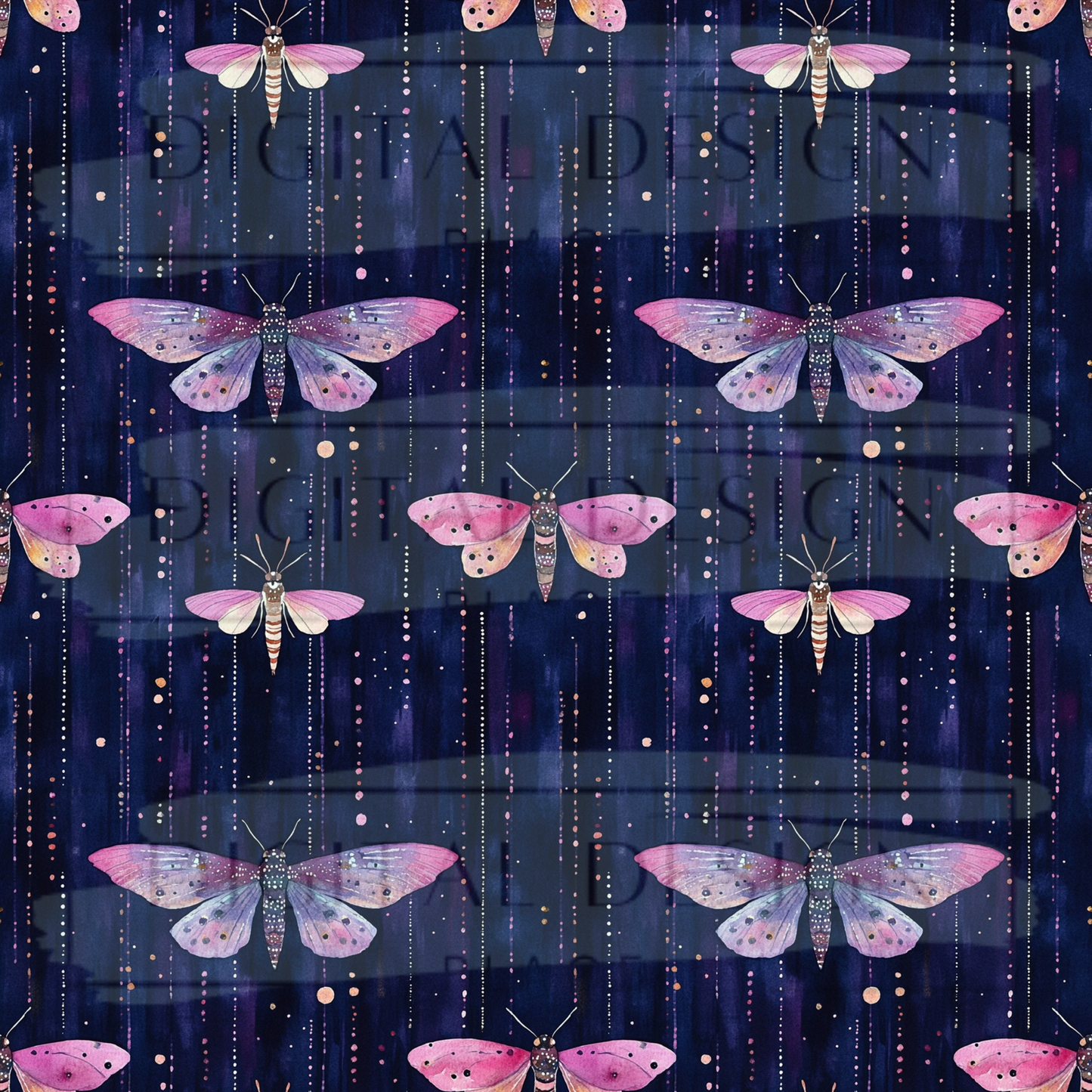 Mystic Starlit Moth VinylV2633