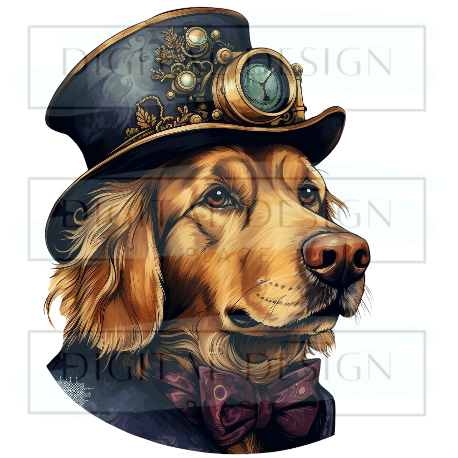 Steampunk Dog ANIA166