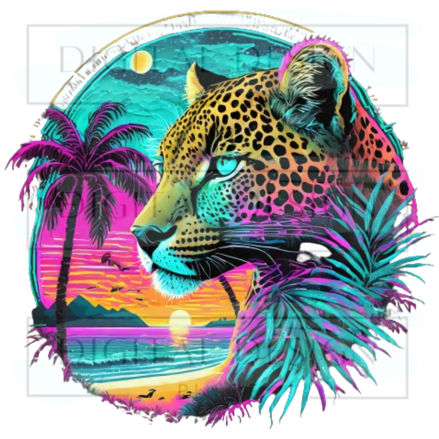 Neon Beach Cheetah ANIA172