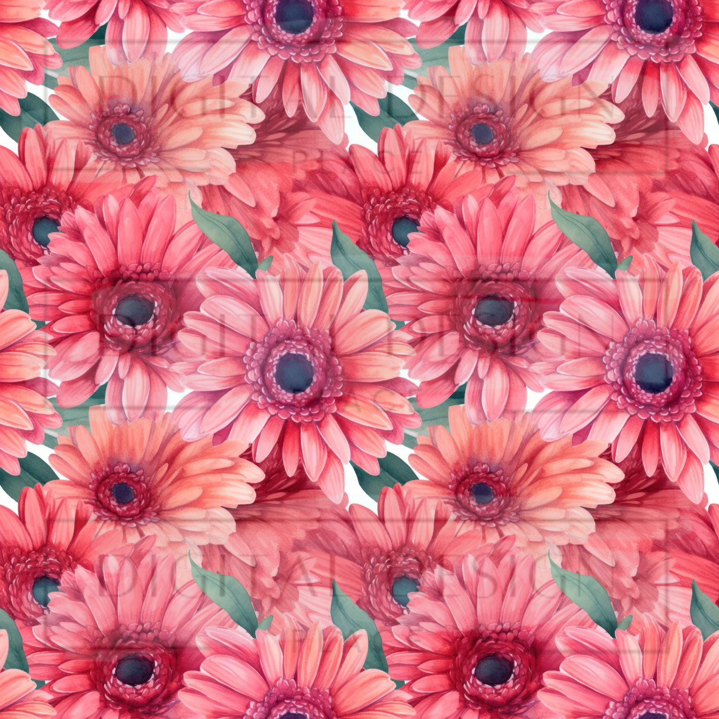 Pink Gerberas VinylV2926