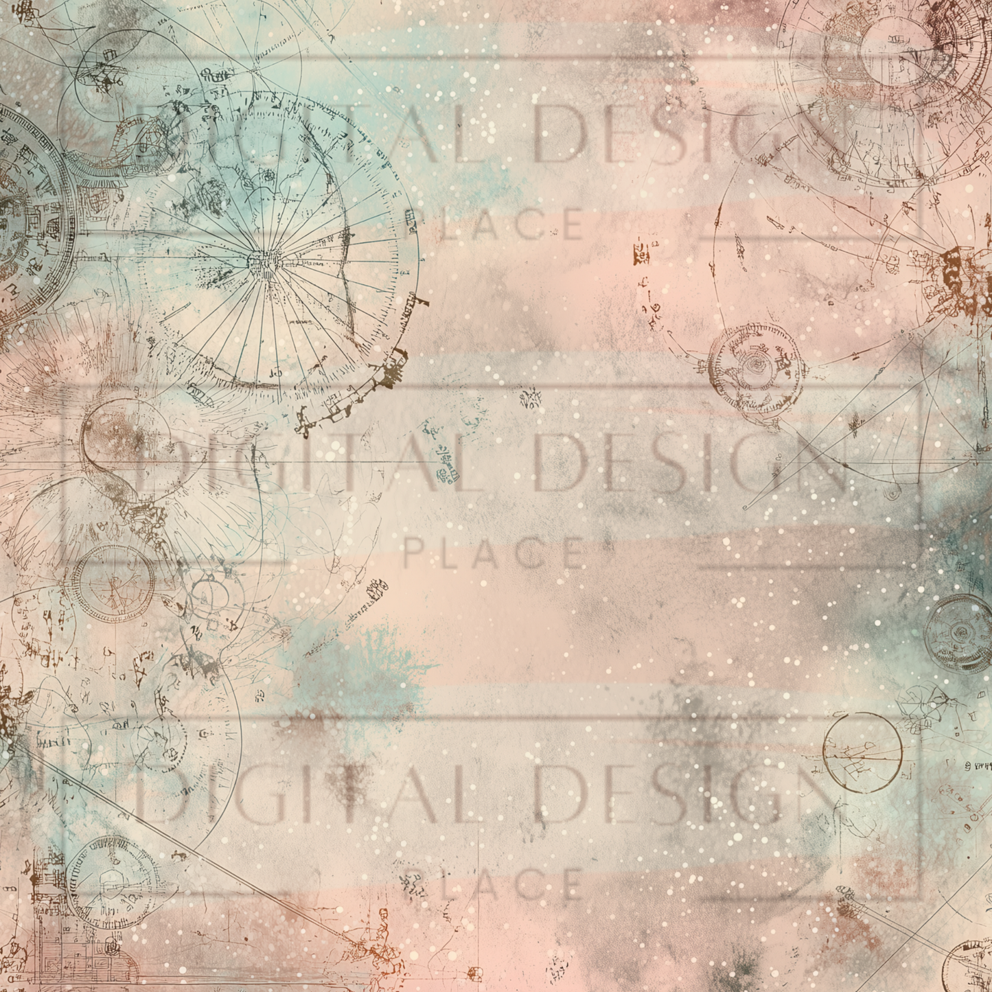 Pastel Steampunk VinylV2706