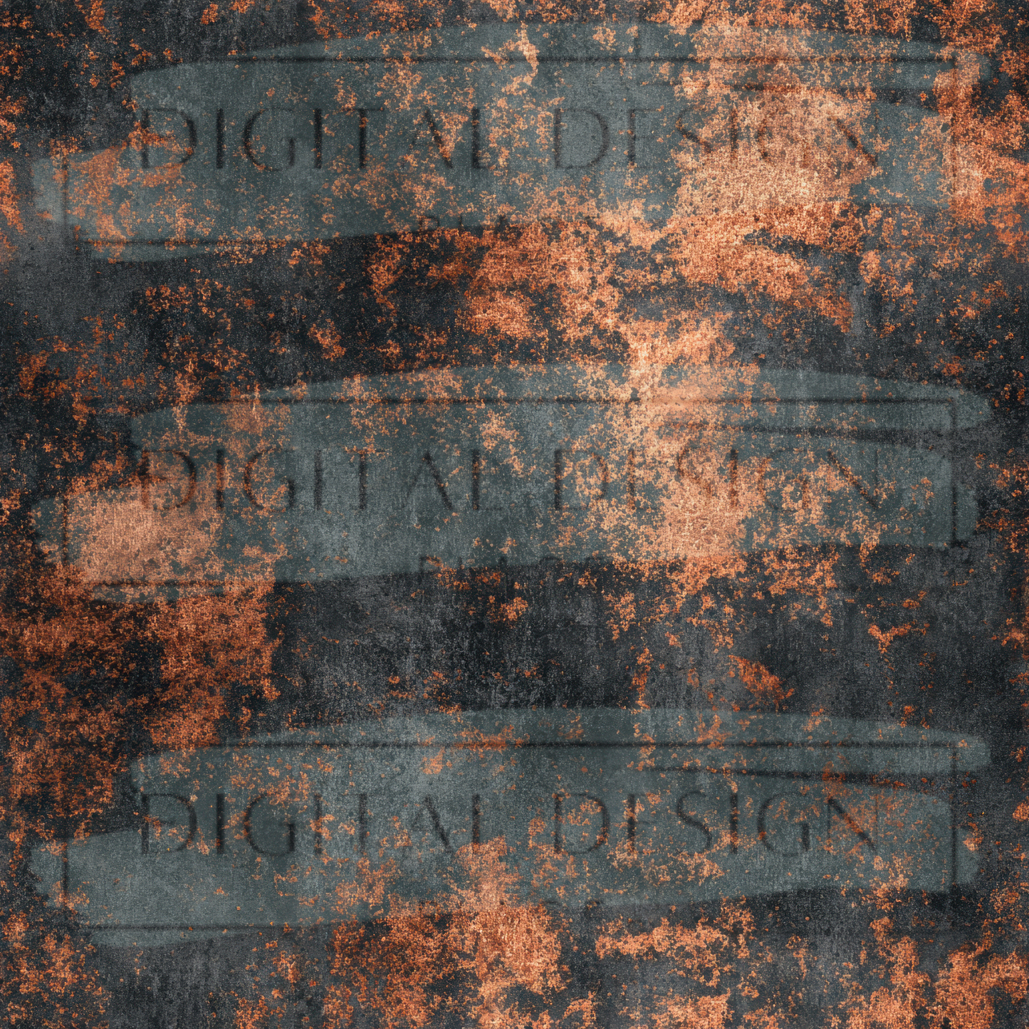 Grunge Black Rust VinylV2695