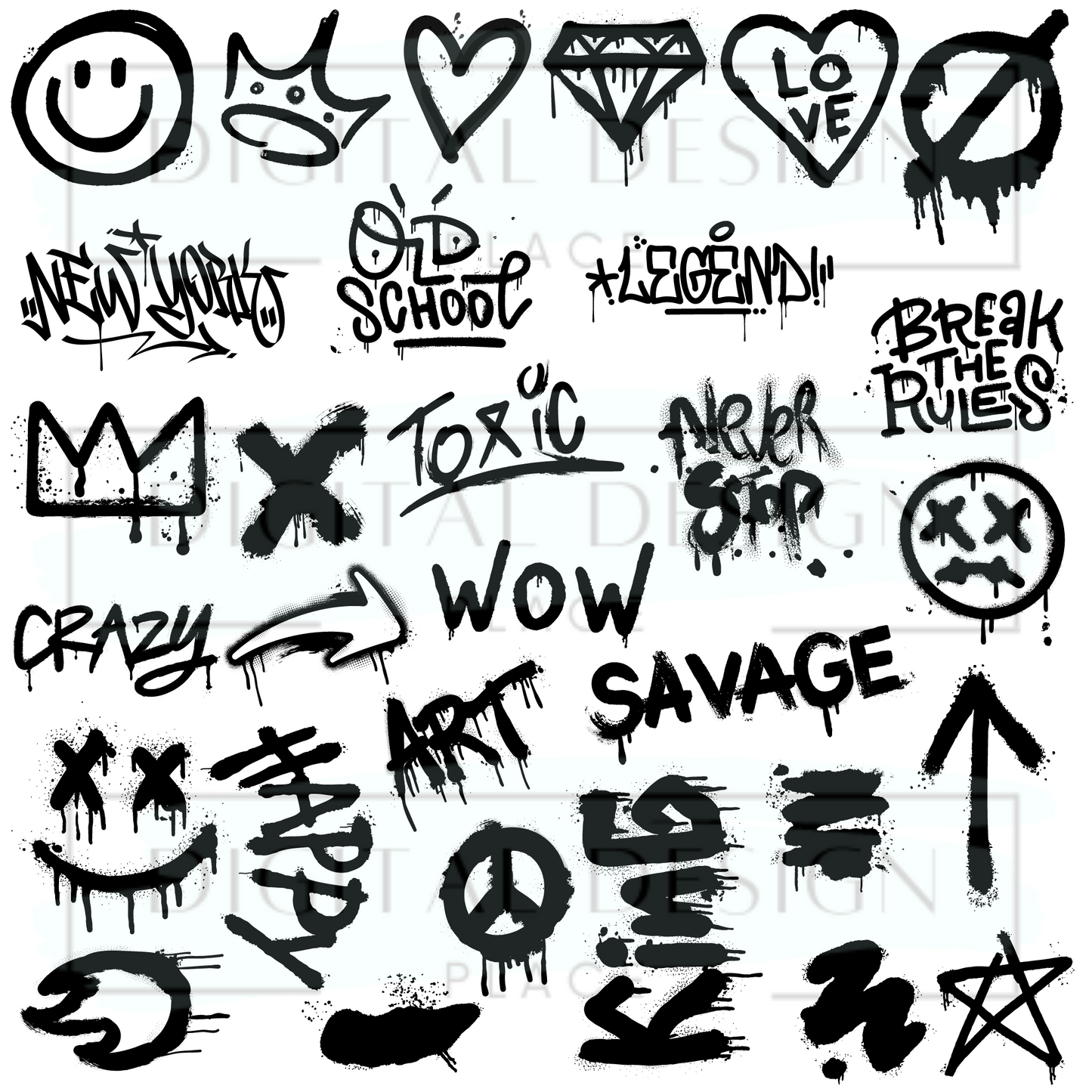 Black Graffiti ELEE137