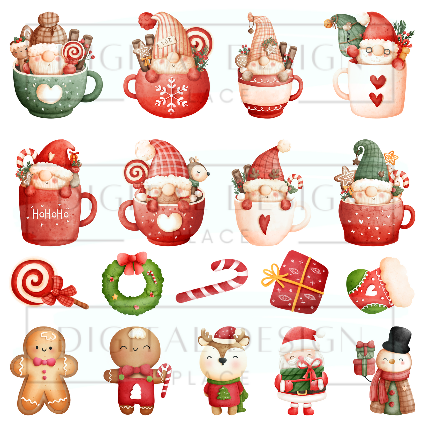 Christmas Gnomes 2 ELEE246