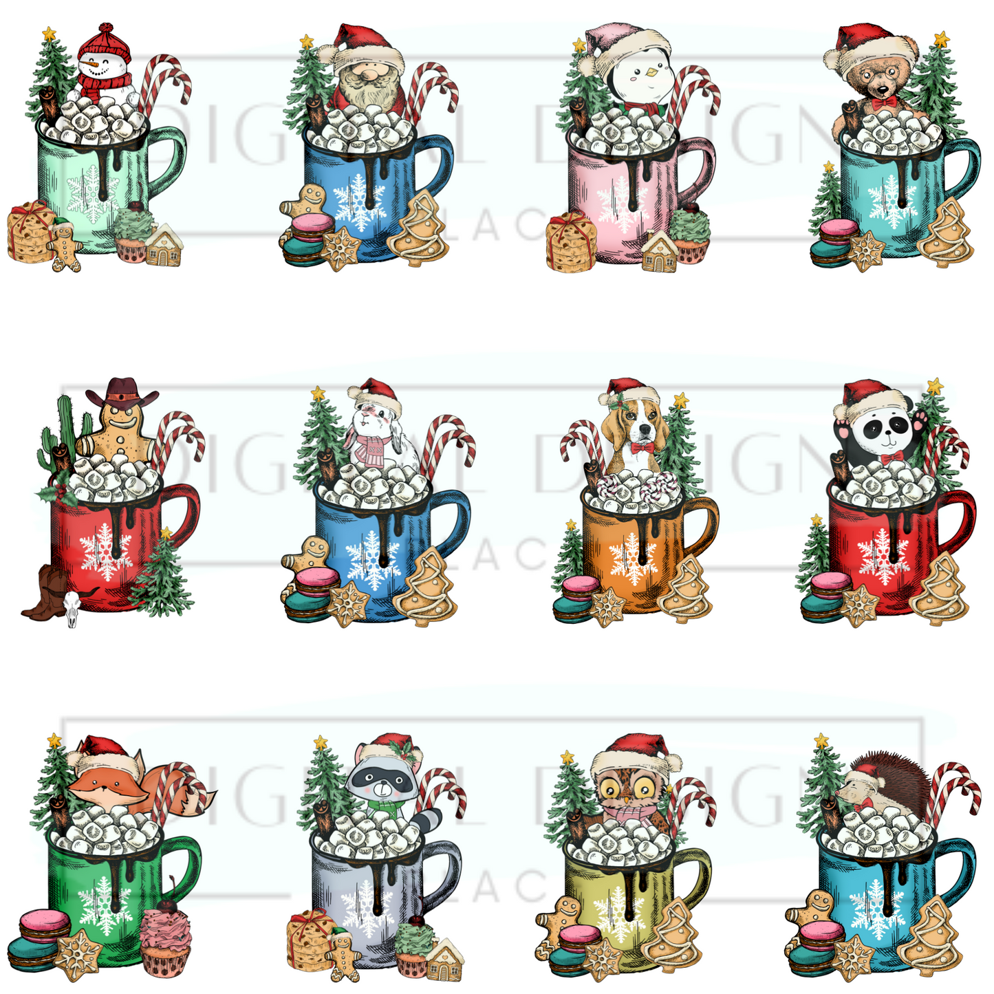 Hot Cocoa Mugs ELEE248