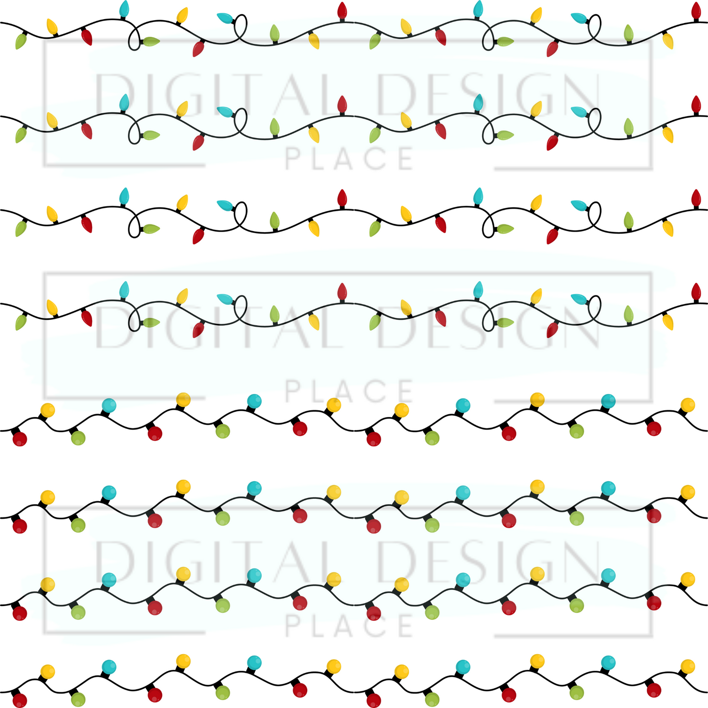 Christmas Lights Wraps ELEE281