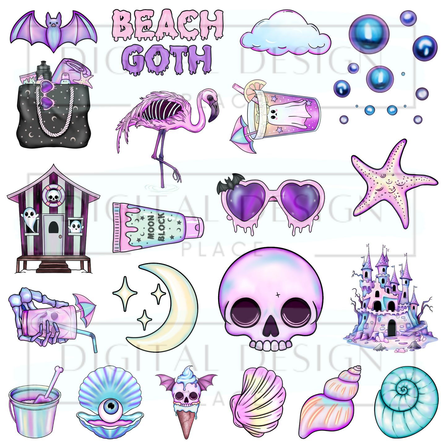 Beach Goth ELEE366