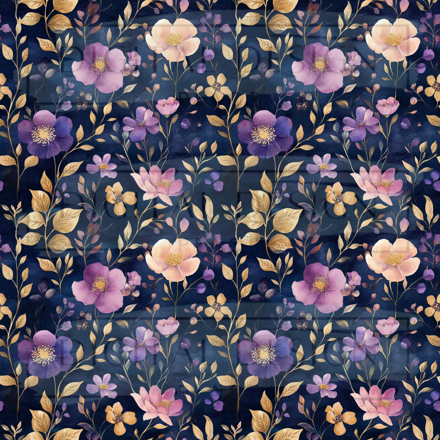 Mystic Garden Gold VinylV2634