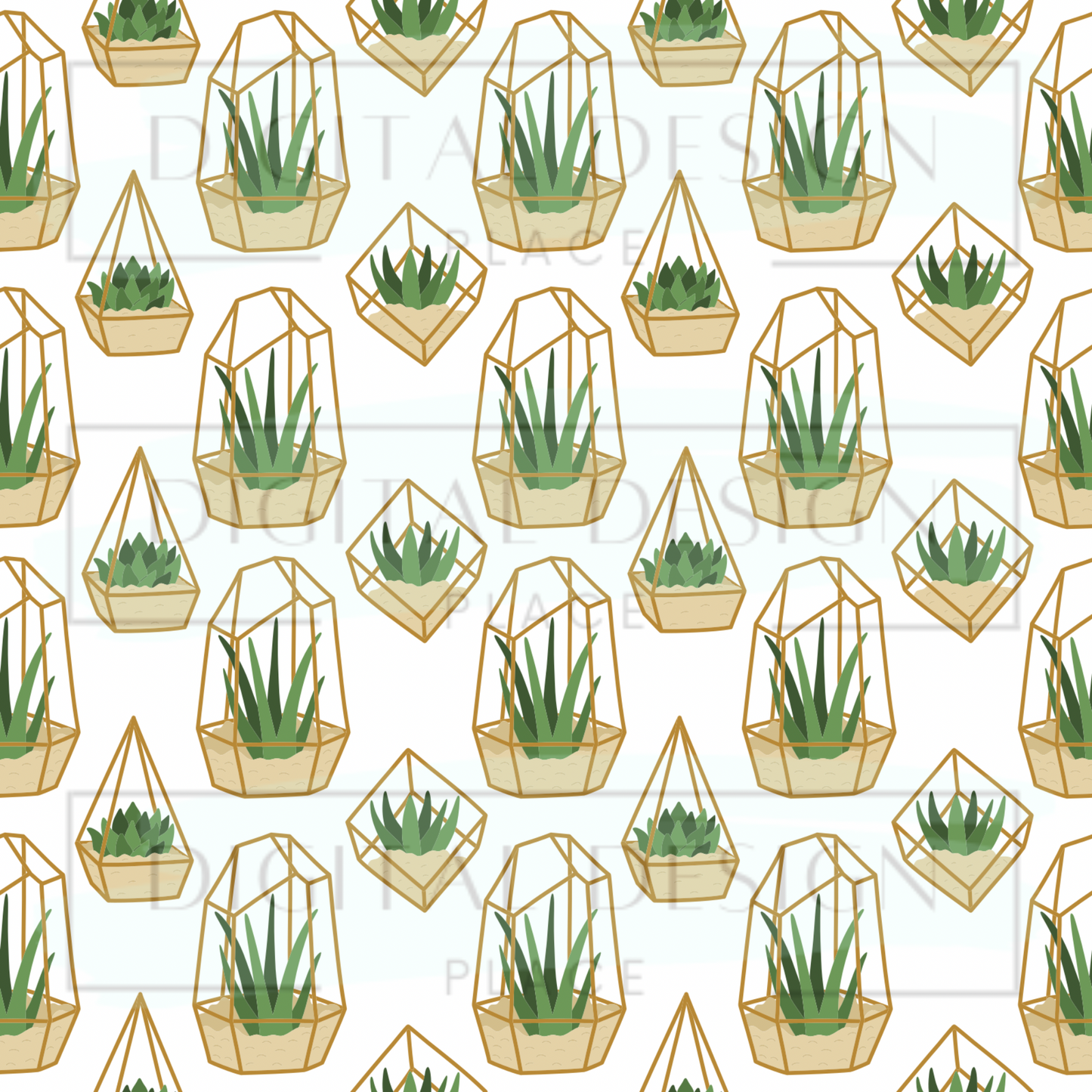 Potted Greenery VinylV796