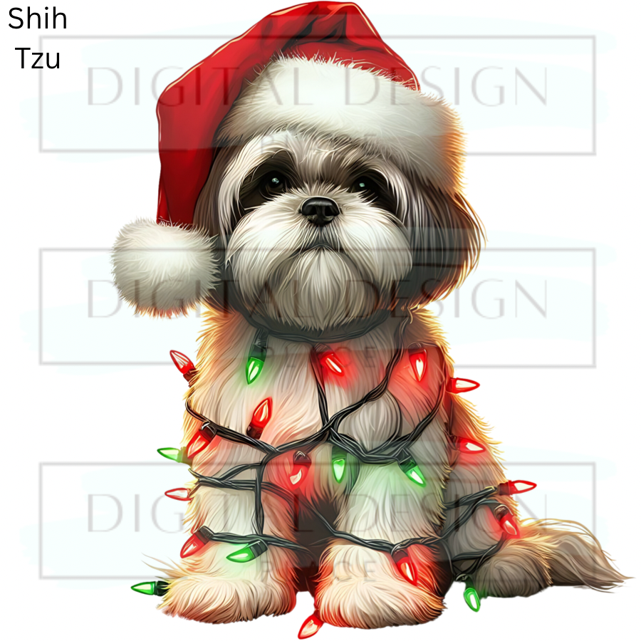 Christmas Shih Tzu ANIA76