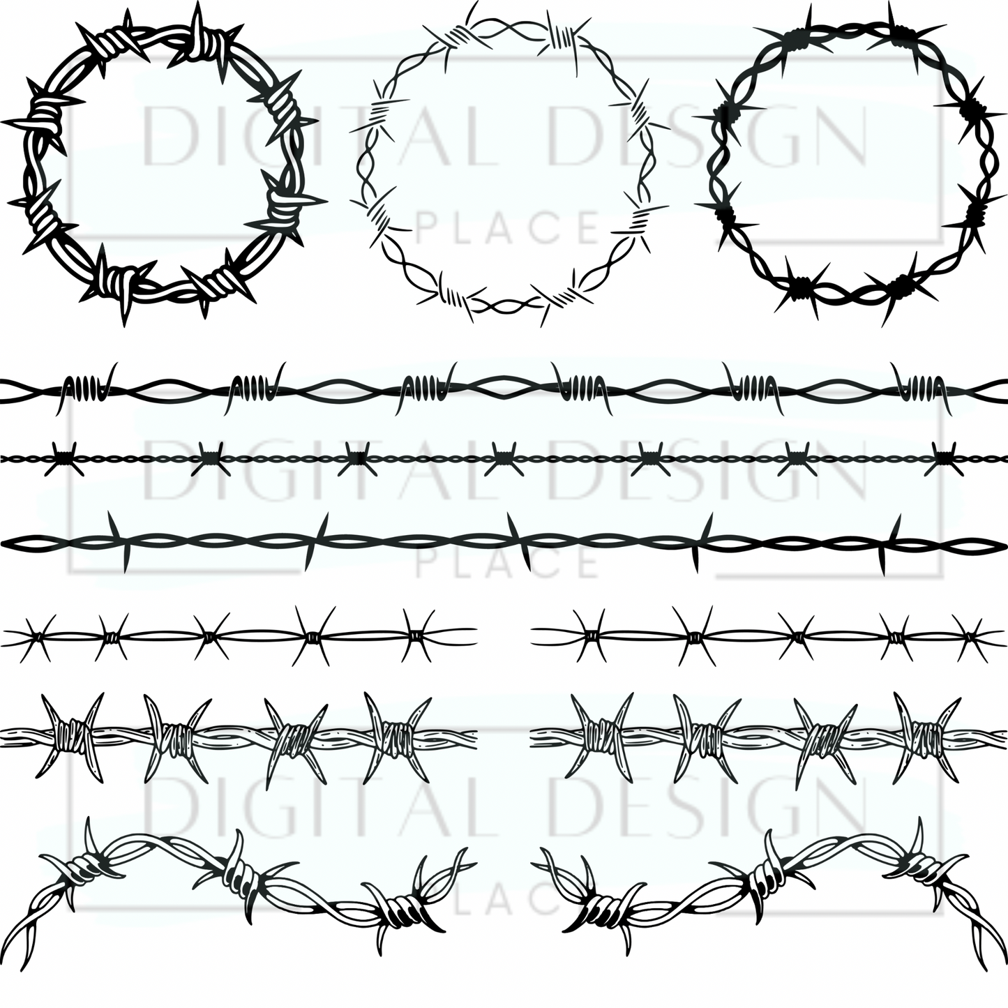Mixed Barbed Wire ELEE408