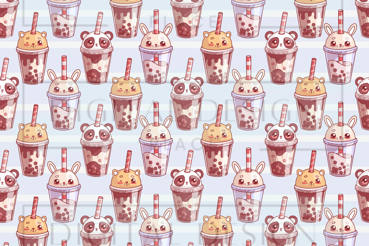 Boba Tea Kids Wrap KW32