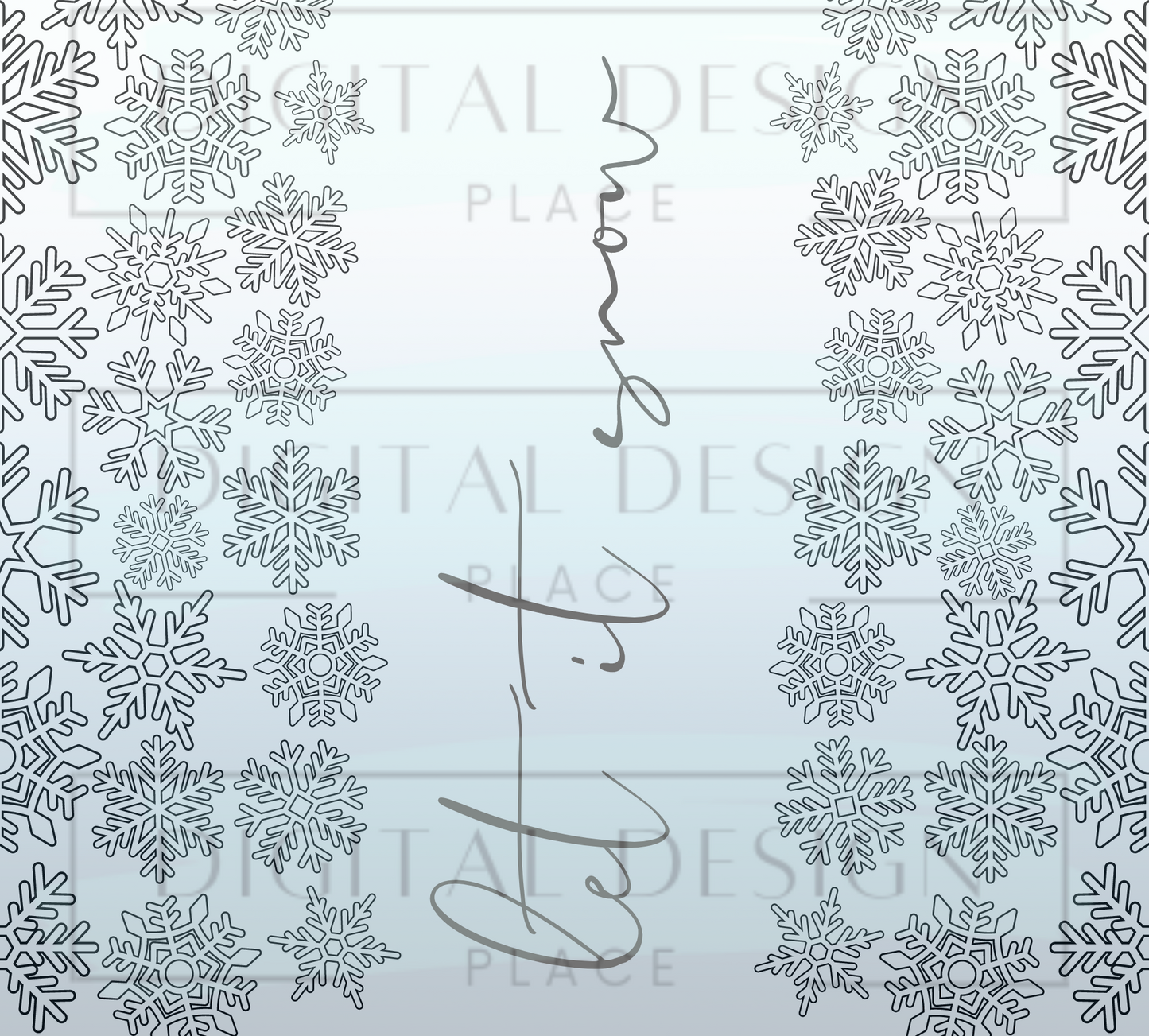 Let it Snow Cut File