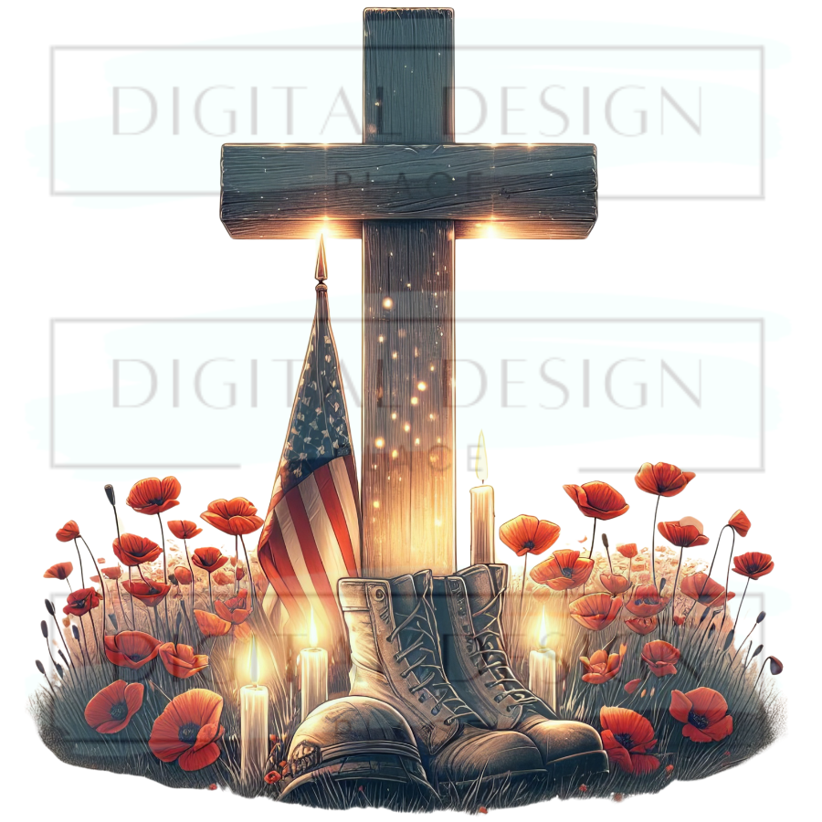 Fallen Soldier Poppy PJP113