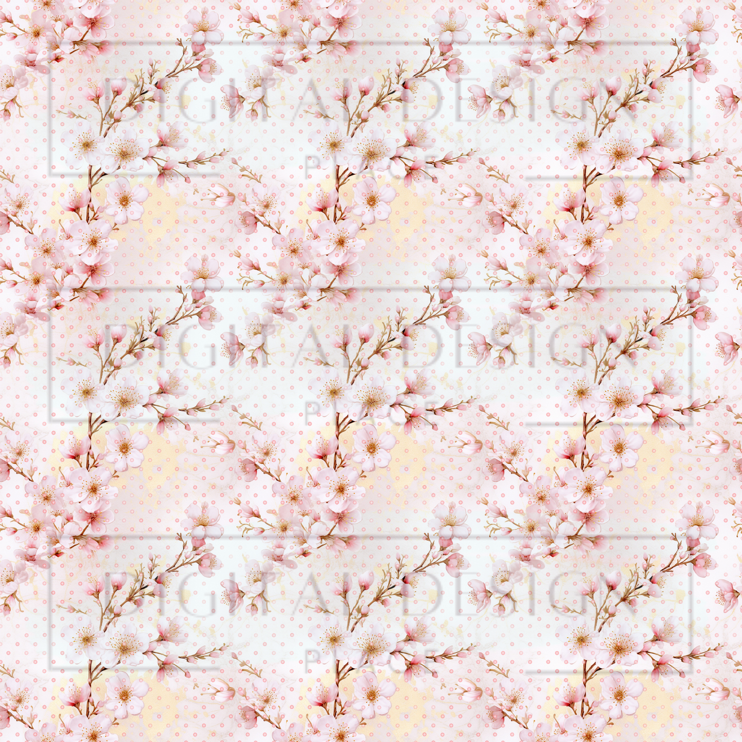 Serenity Blossoms VinylV1072