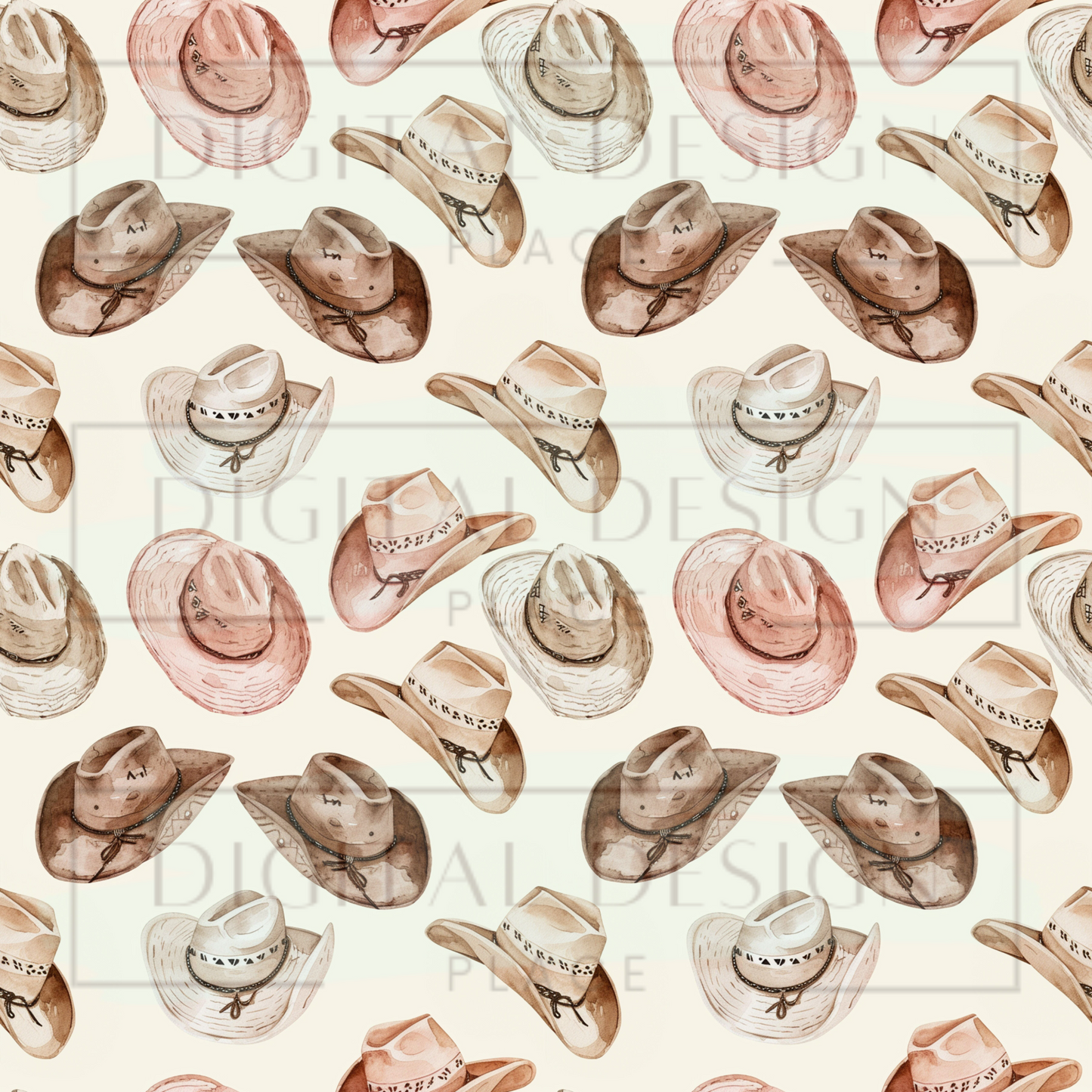 Cowgirl Hat Collection VinylV1083