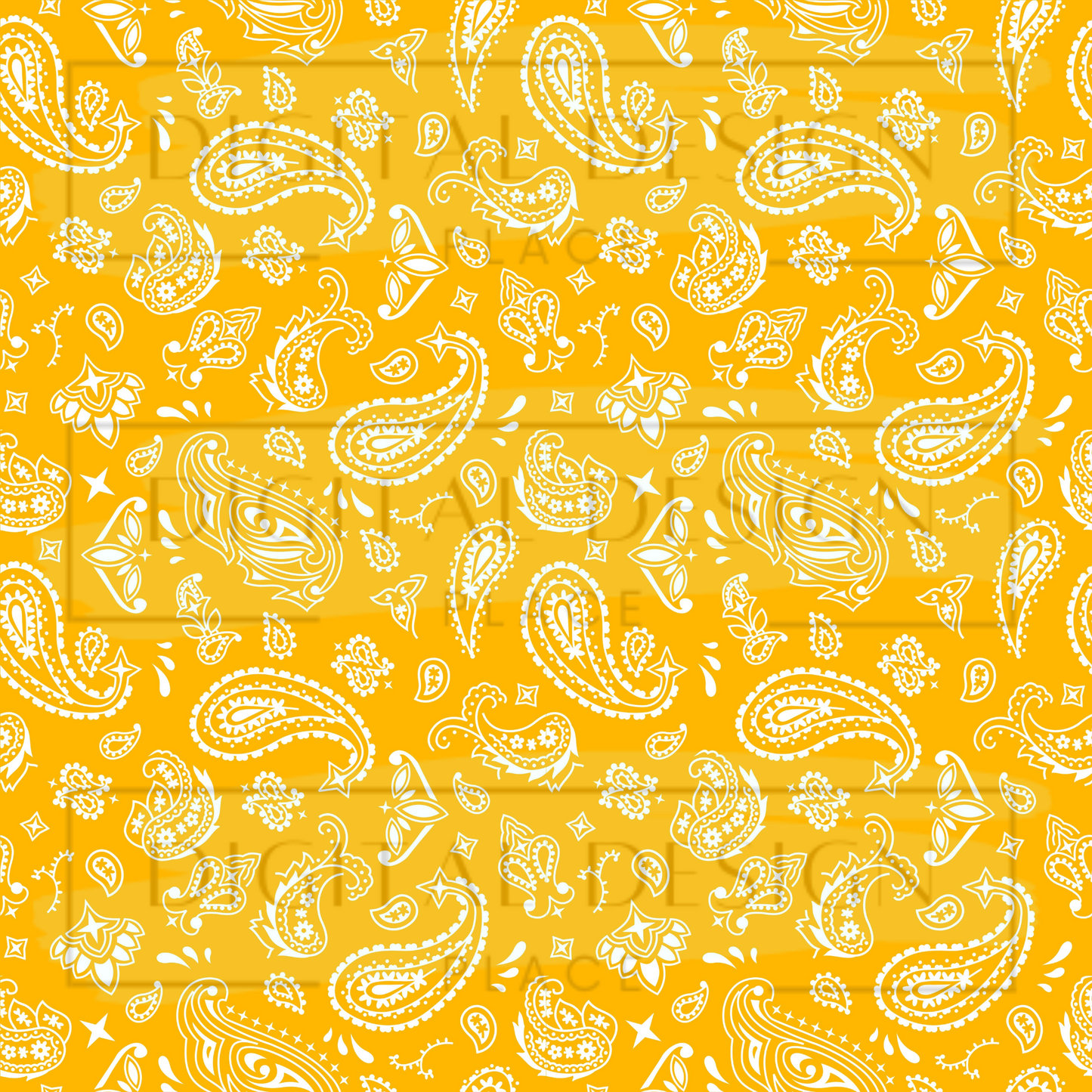 Mustard Bandana VinylV1392