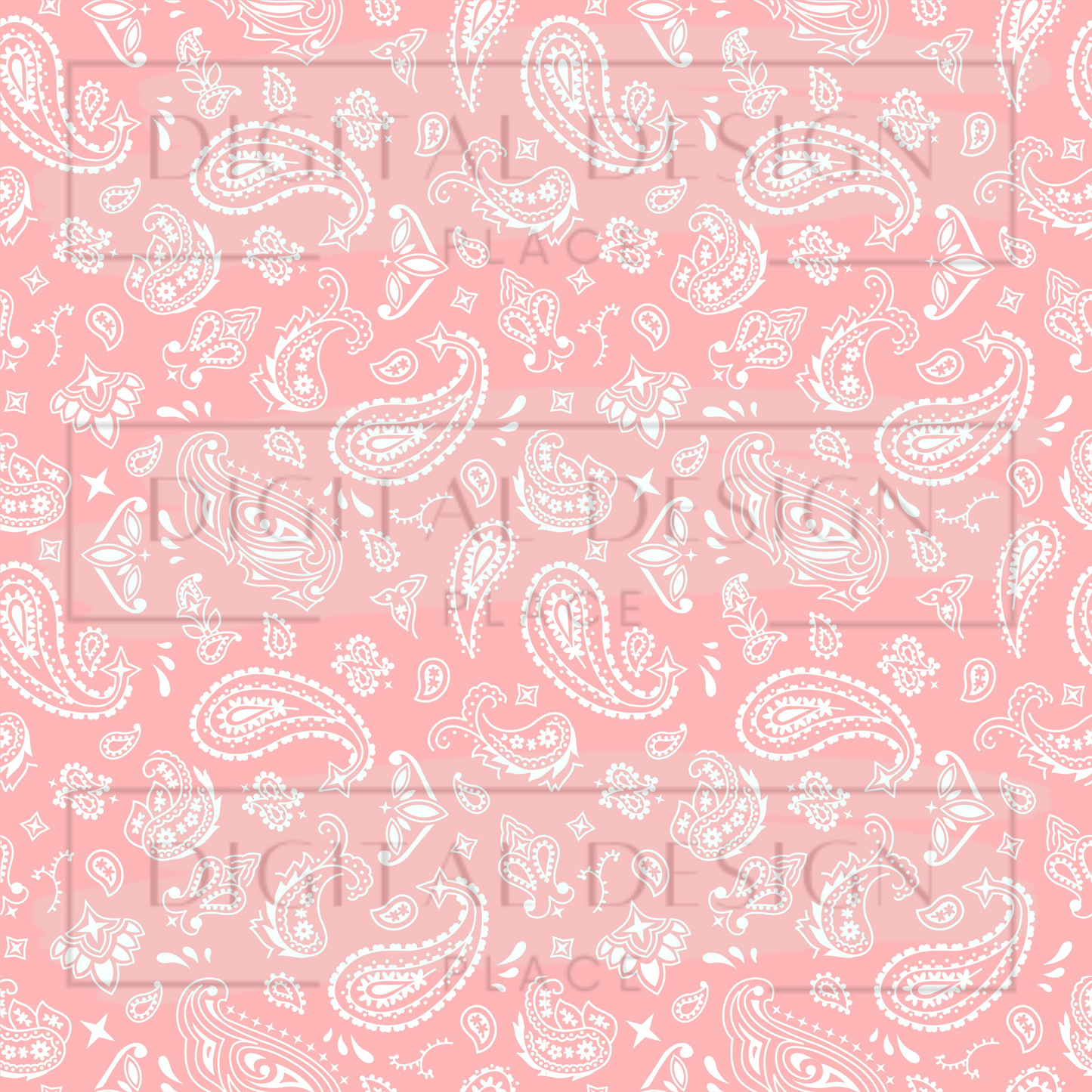 Baby Pink Bandana VinylV1403