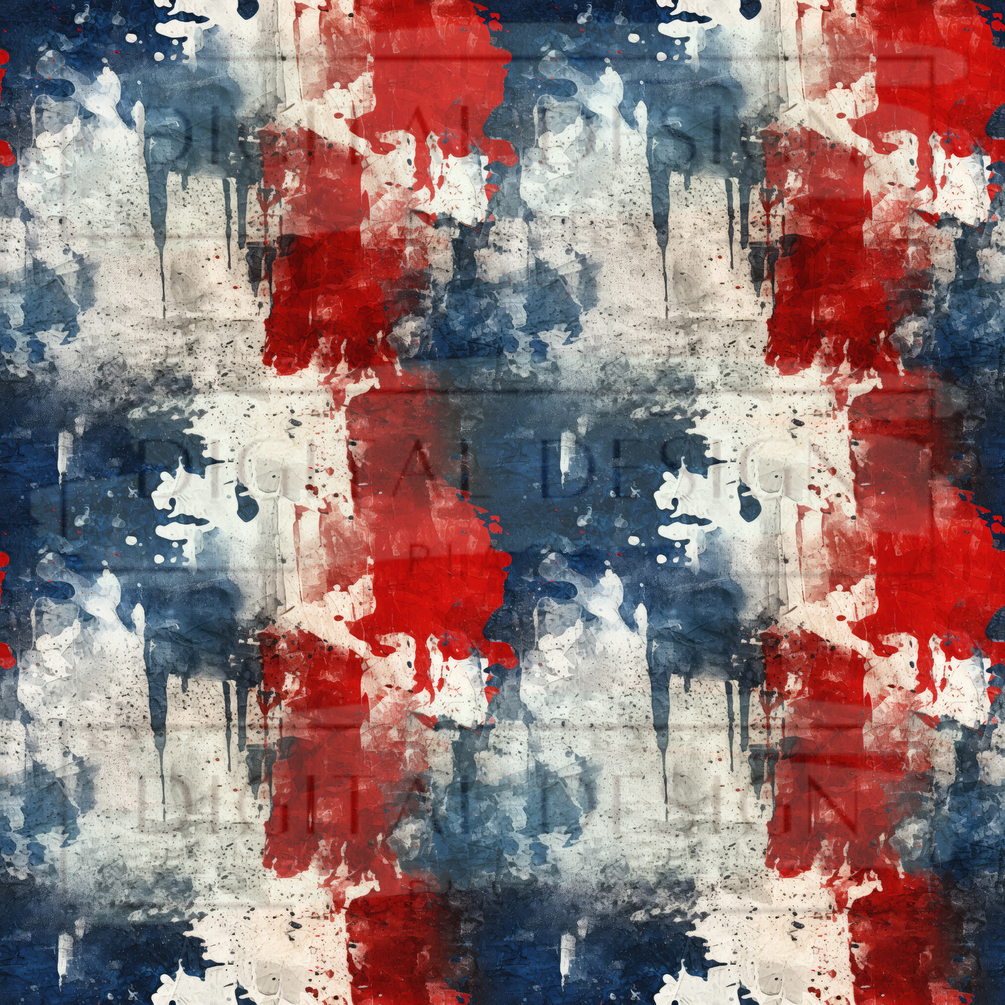 Patriotic Grunge VinylV1410