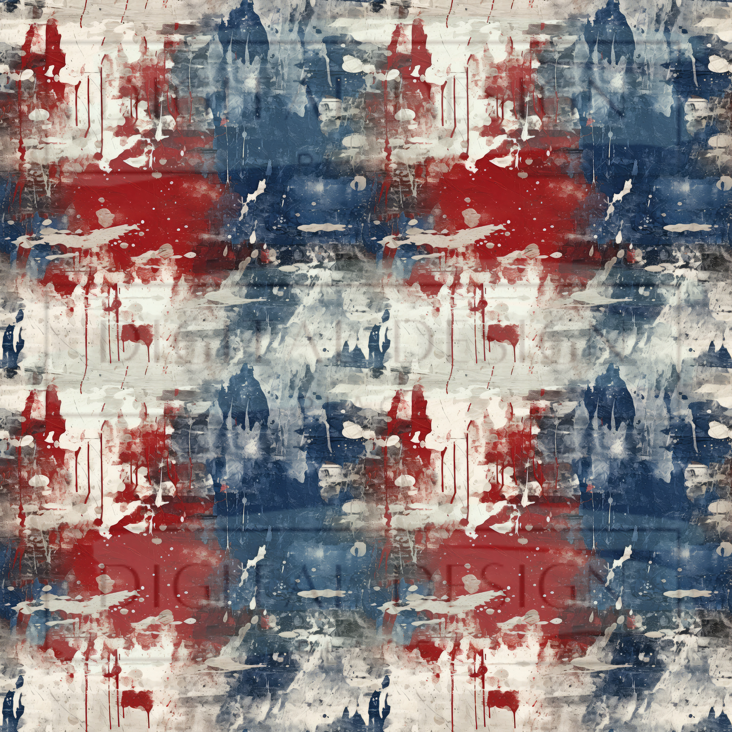 Patriotic Grunge VinylV1411
