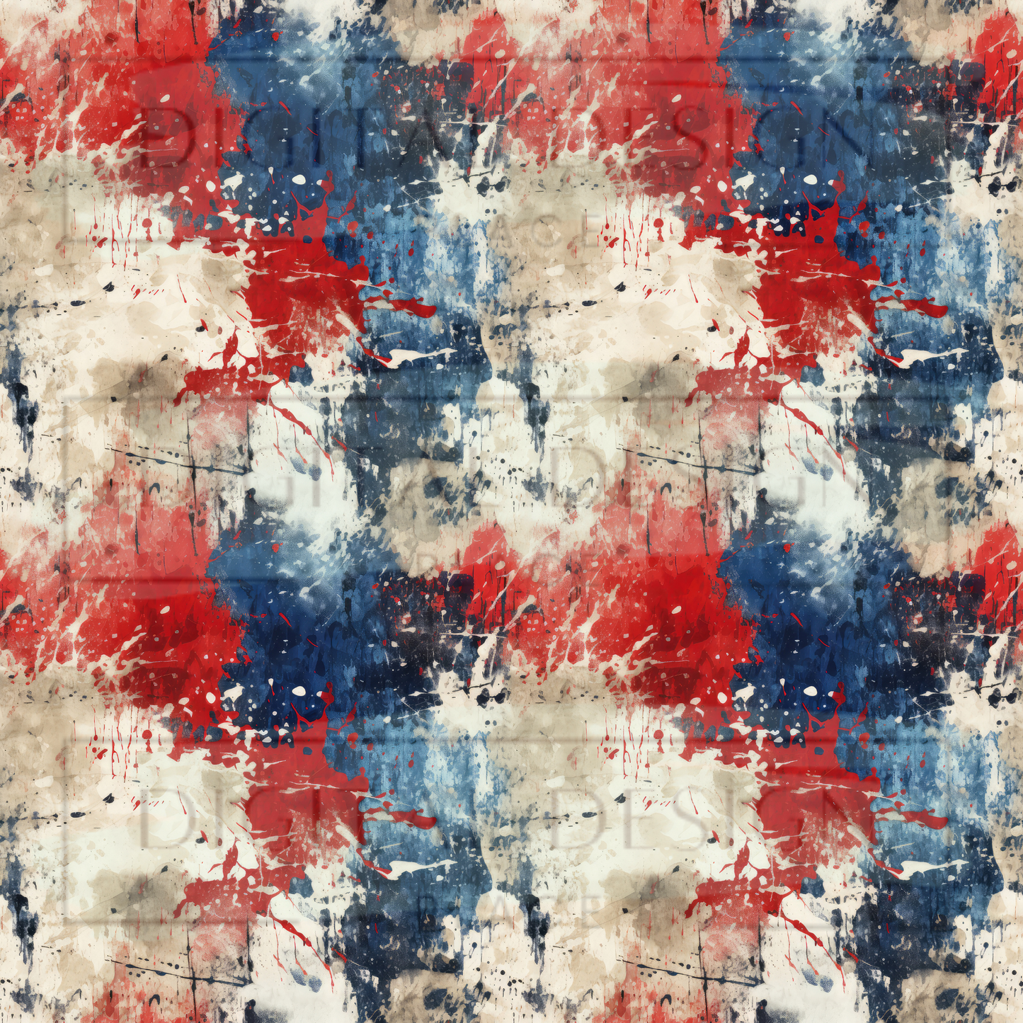 Patriotic Grunge VinylV1412