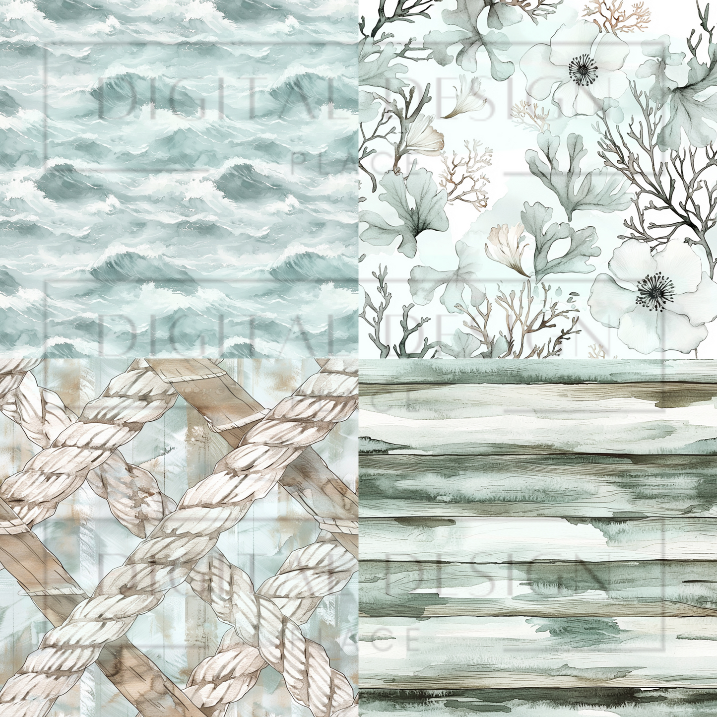 Ocean Eyes Square Prints VinylV2244