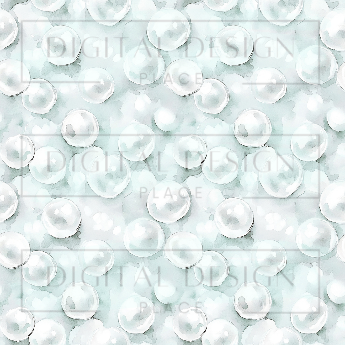 Watercolor Pearls VinylV2250