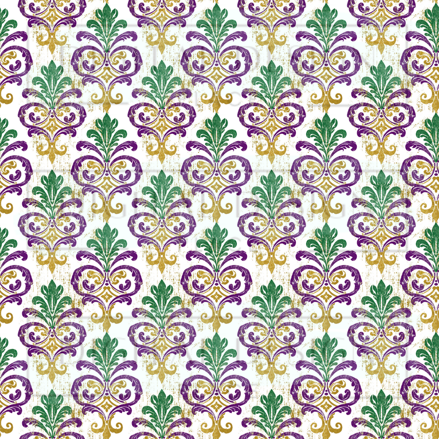 Mardi Gras Large Print VinylV2260