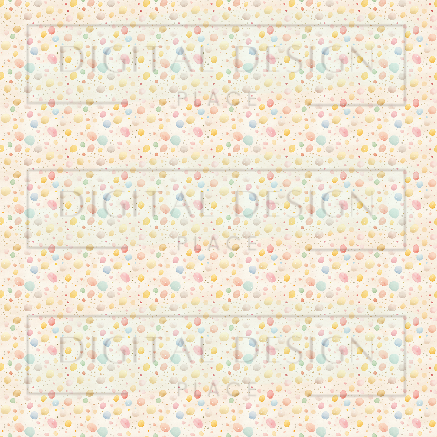 Pastel Spring Dots VinylV2280