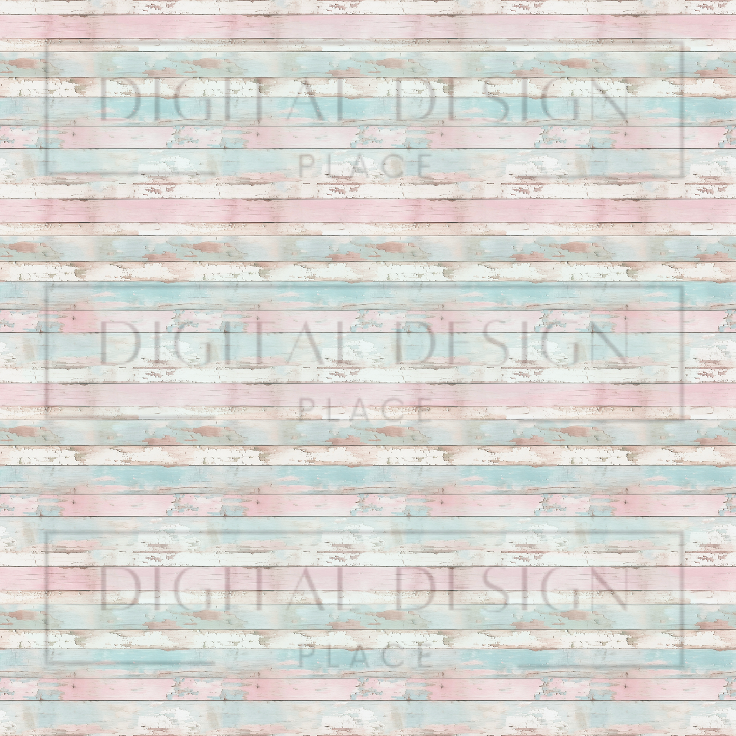 Pink Blue Shiplap VinylV2295