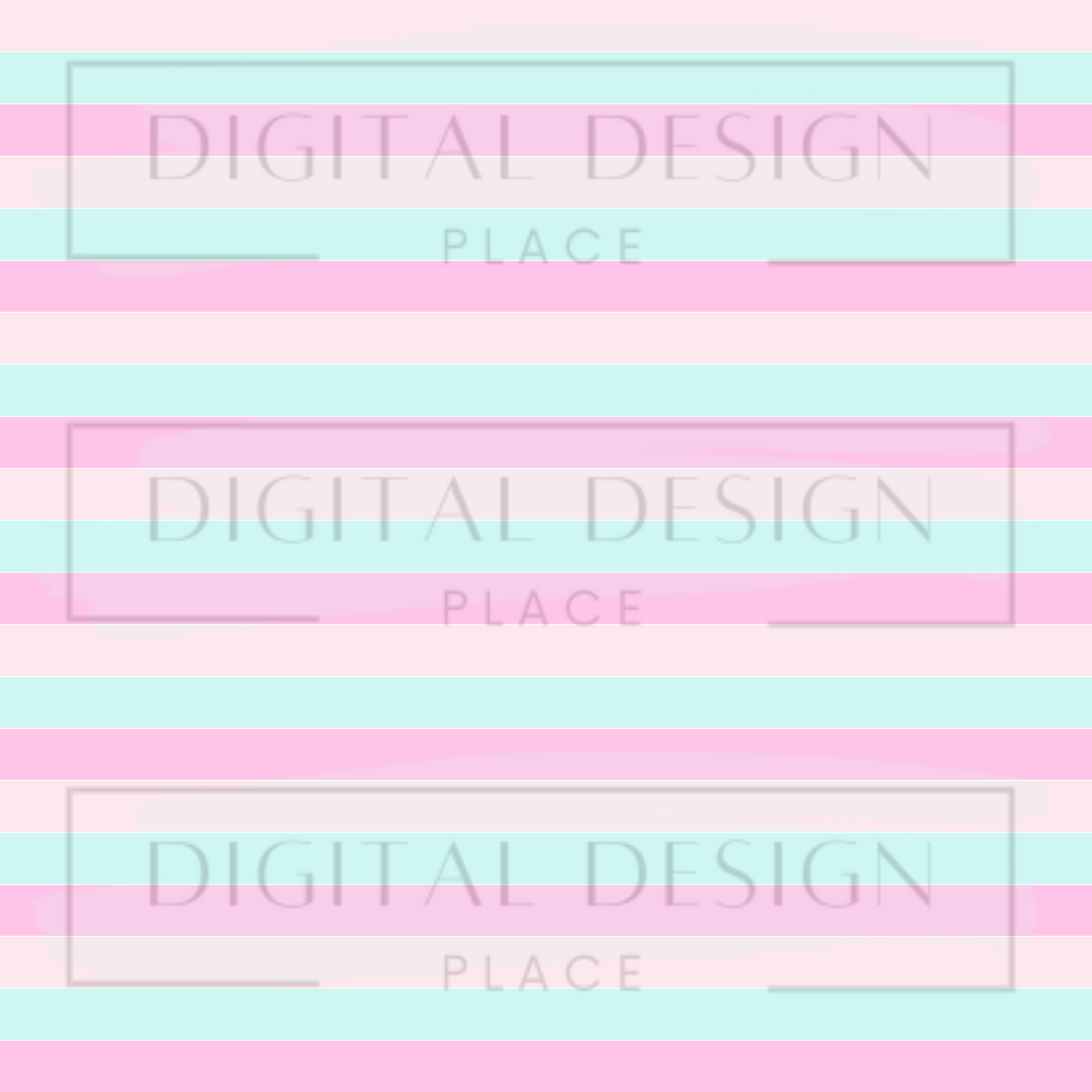 Easter Striped VinylV2362