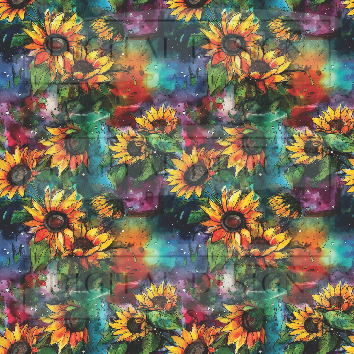 Bright Sunflower Inks VinylV2369