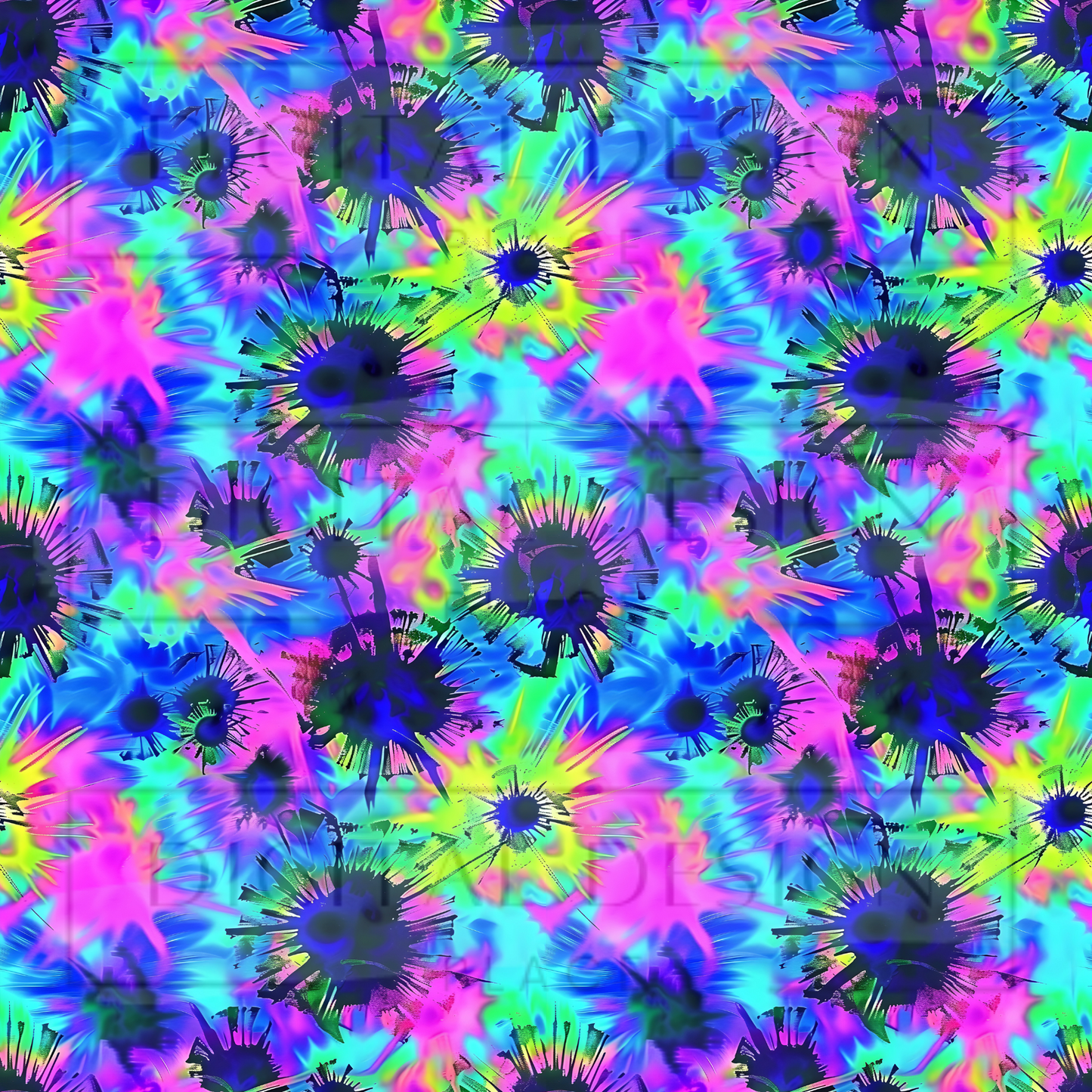 Summer Tiedye VinylV2420