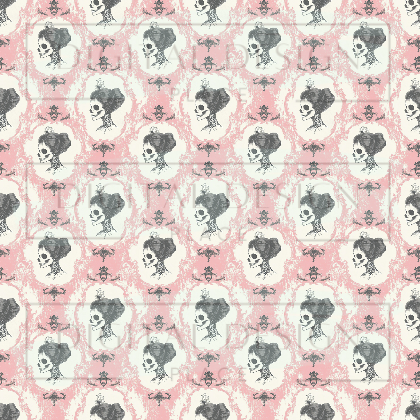 Haunted Wallpaper VinylV2486