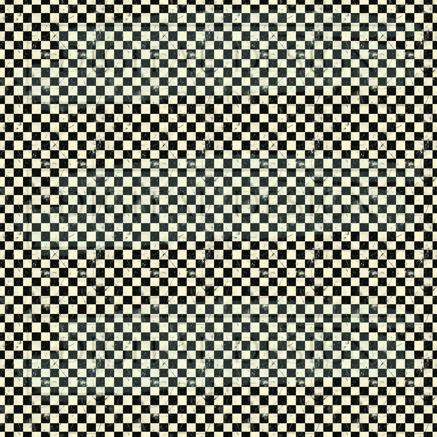 Black Checkered VinylV2489