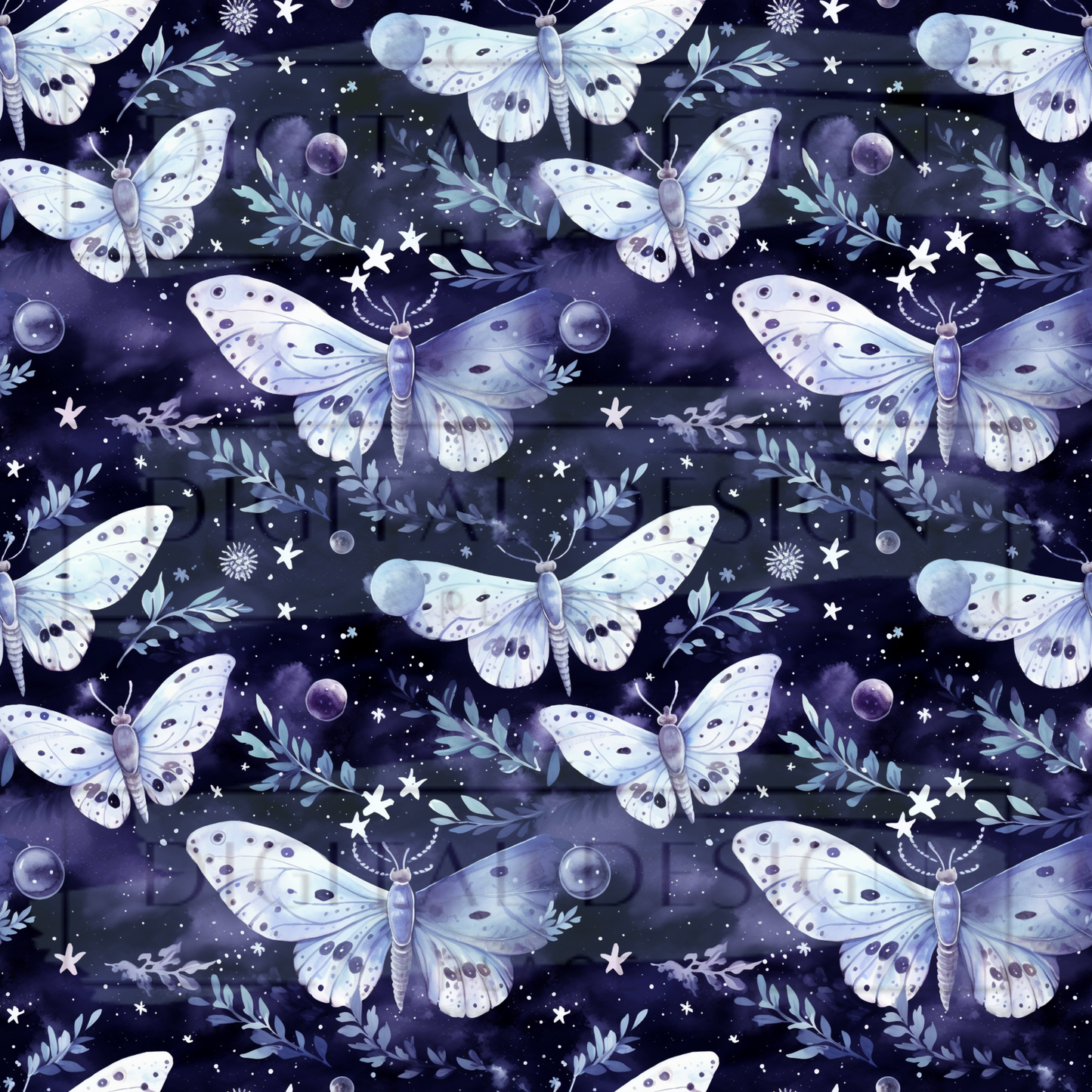 Purple Moths at Night VinylV2502