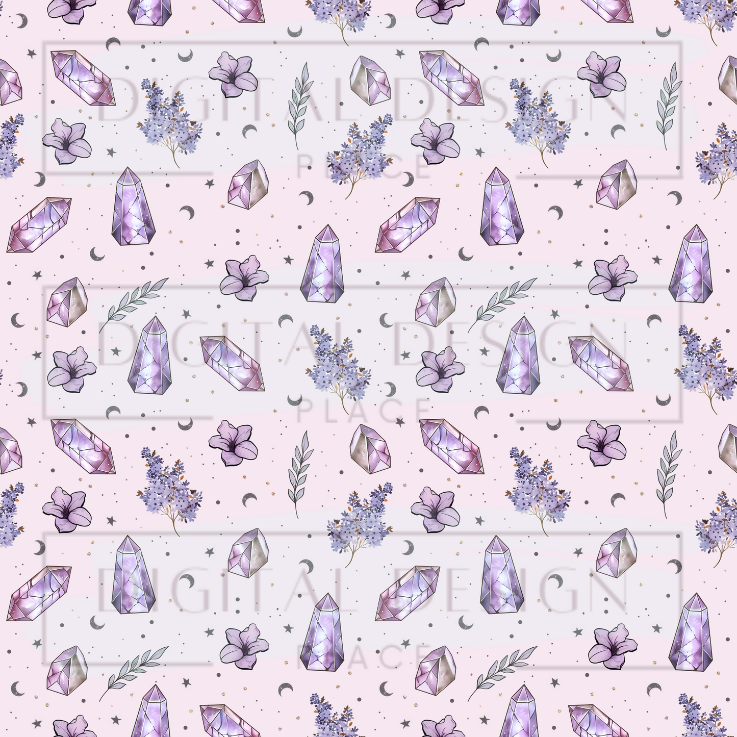 Verbena and Lavender VinylV2521