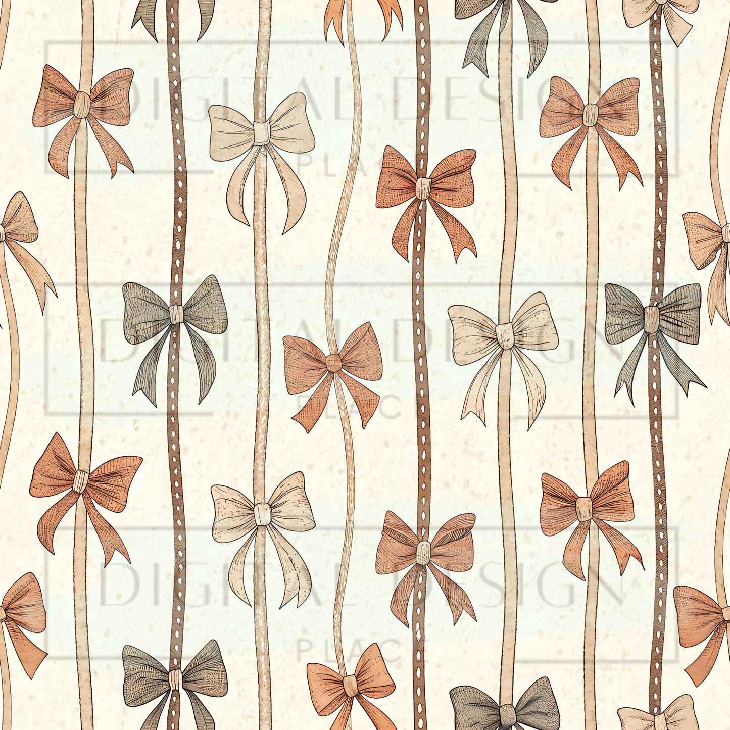 Fall Bows Large VinylV2544