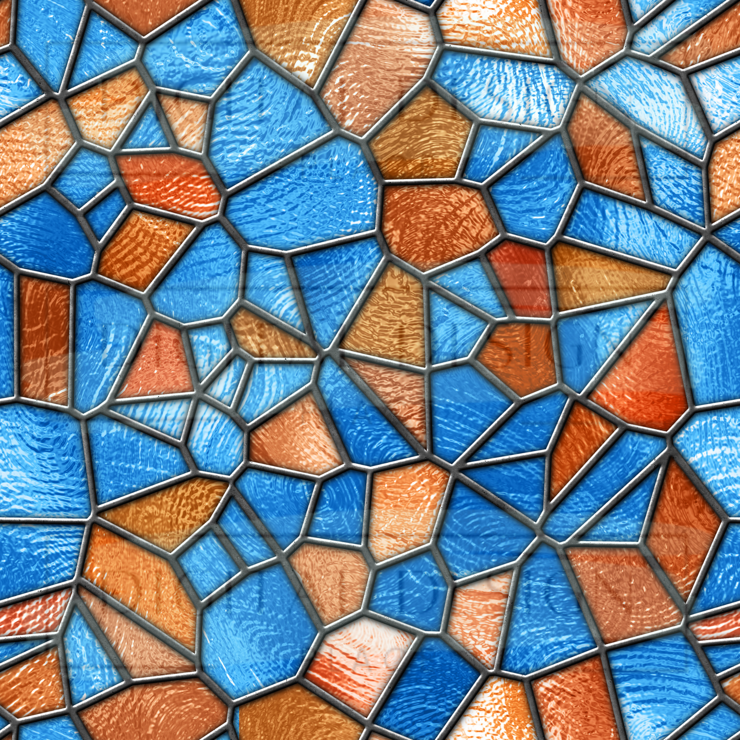 Stained Glass Bronze/Blue VinylV683