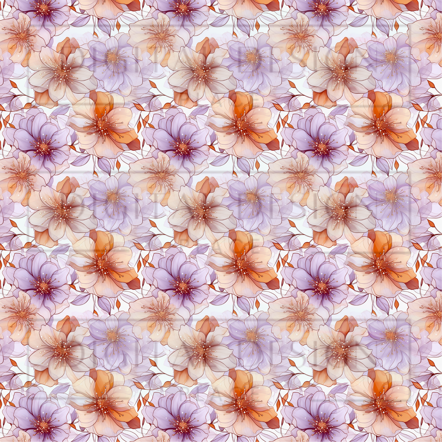 Orchard Leaves Stained Glass VinylV700