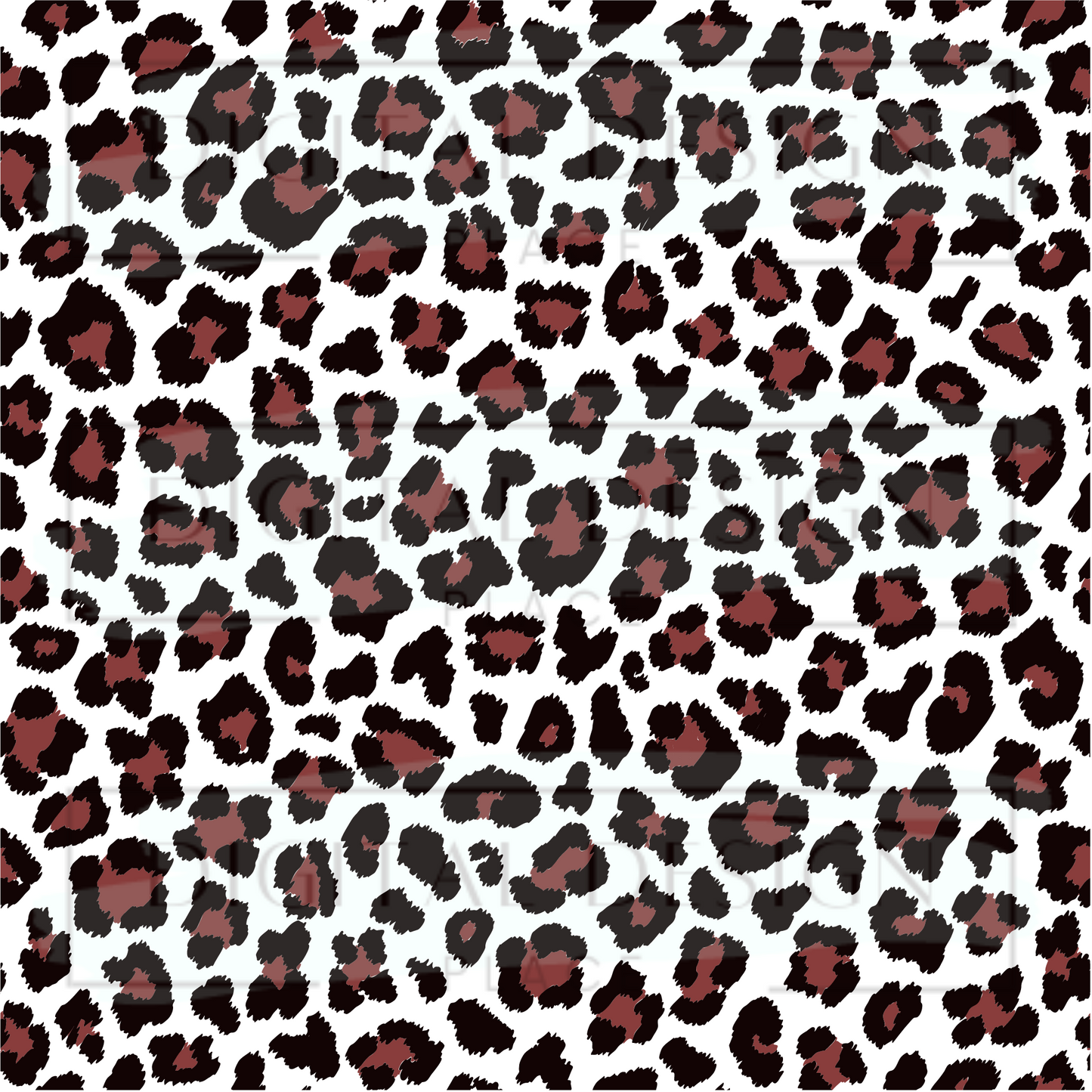 Christmas Leopard VinylV709