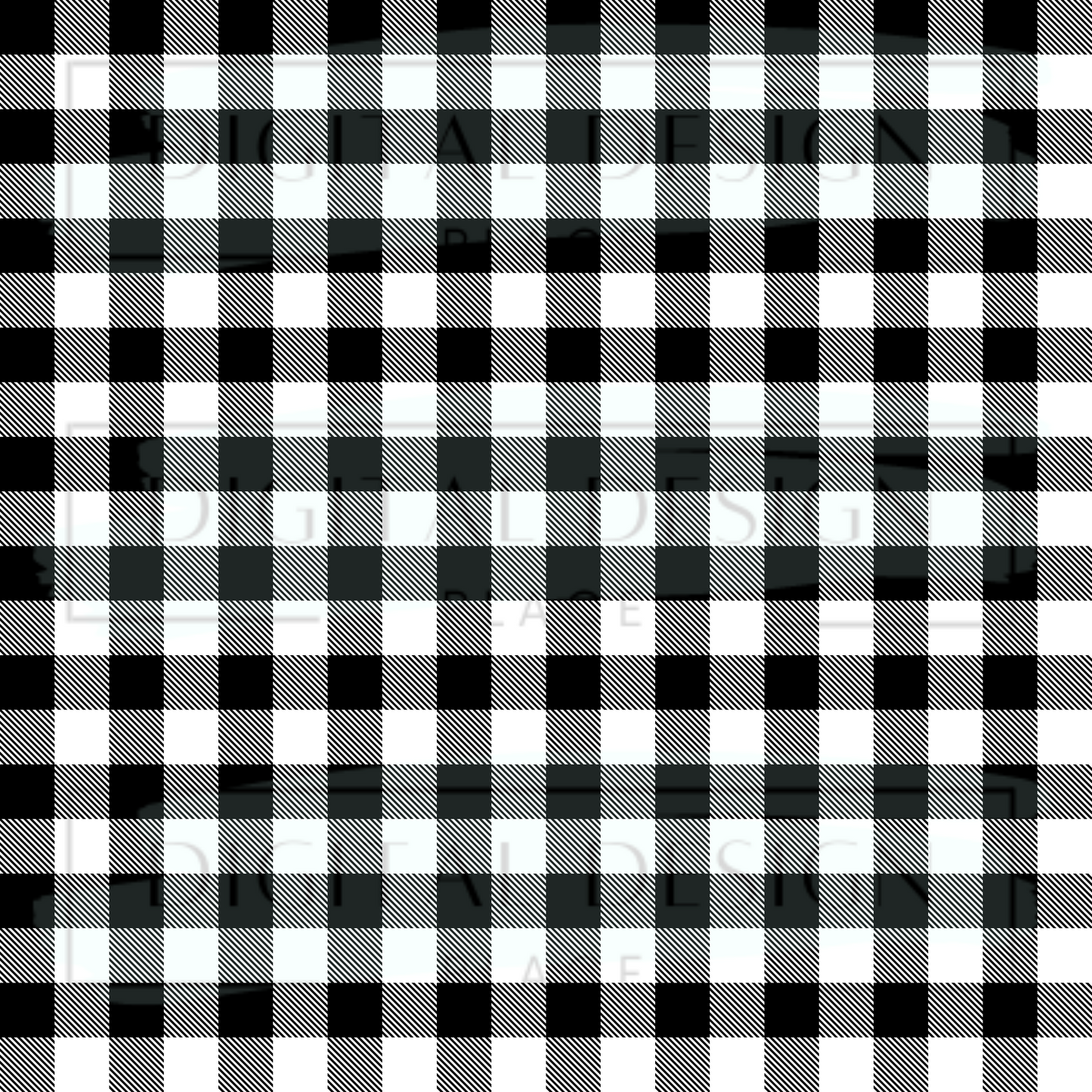 Black Plaid VinylV716