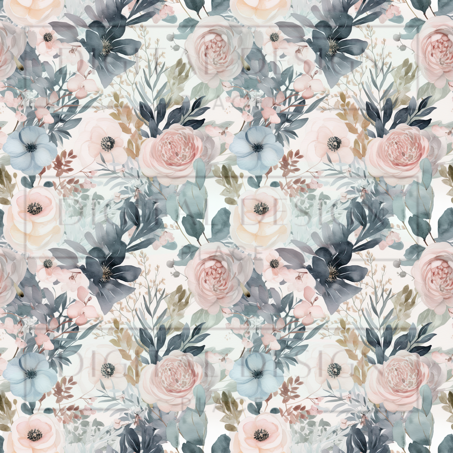 Hello Gorgeous Florals Pink VinylV899