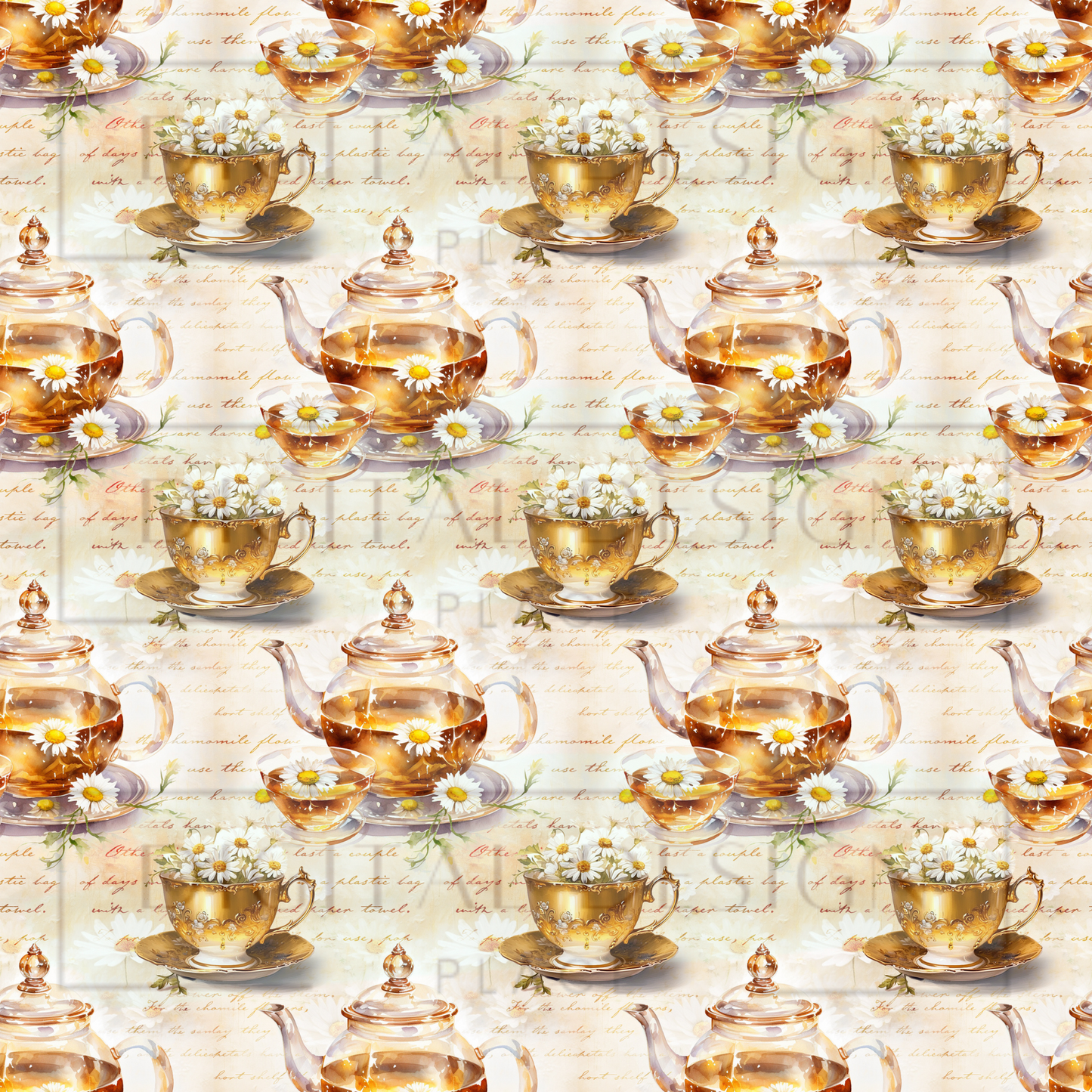 Elegant Tea Set VinylV945