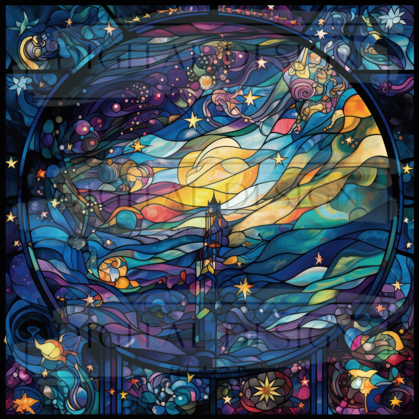 Stained Glass Visions VinylV986